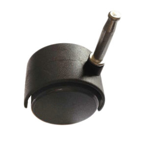 Furniture Caster - With Wood Stem