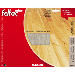 FELTAC® Heavy-Duty Self-Adhesive Sheet Felt Pads