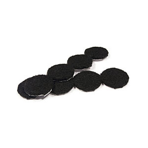 ECO FELTAC® - Black Round Felt Pads